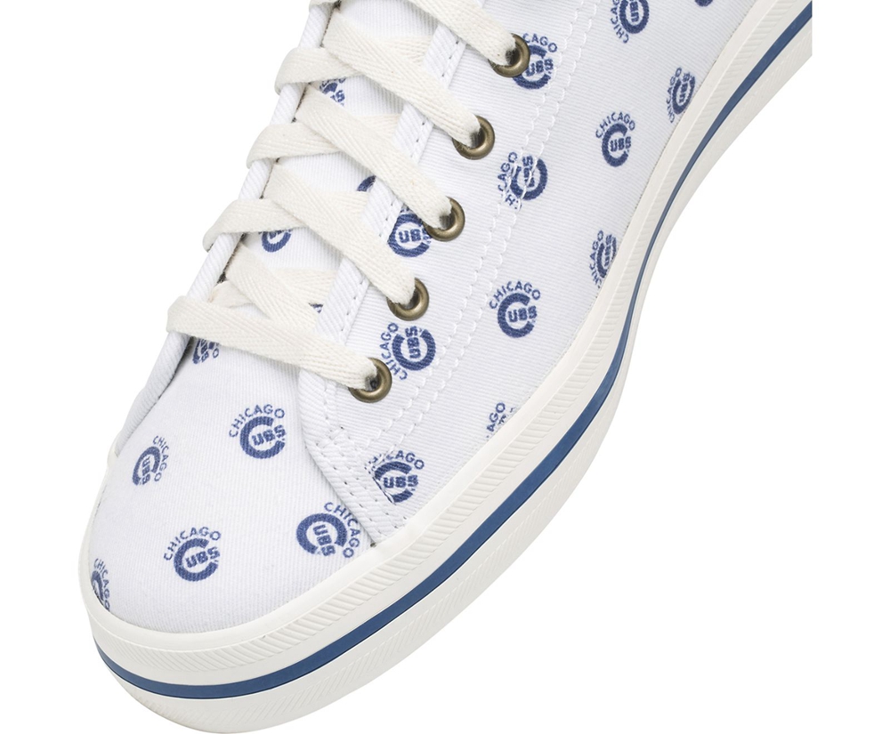 Zapatillas Keds Mujer Blancas/Azules - Kickstart Mlb® - 960-HPYTZR